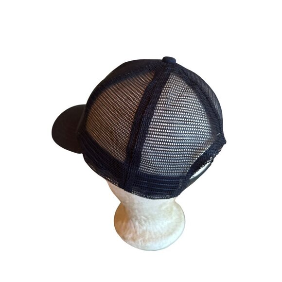 Great Lakes Navy Blue Trucker Hat Mesh Back Adjustable Strap DK Embroidered - Picture 3 of 7